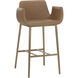 Lucano 40 inch Milliken Cognac Barstool